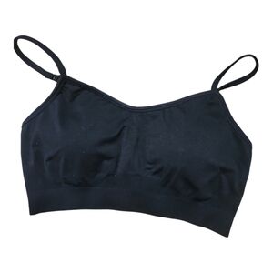 Athleta Renew Bra D-DD Sz SMALL Black Adjustable Straps